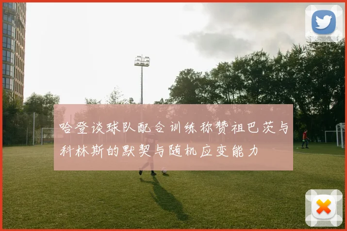 哈登谈球队配合训练称赞祖巴茨与科林斯的默契与随机应变能力